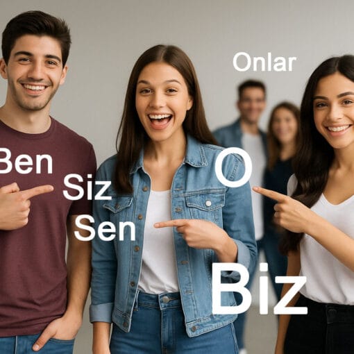 Личные местоимения в турецком языке