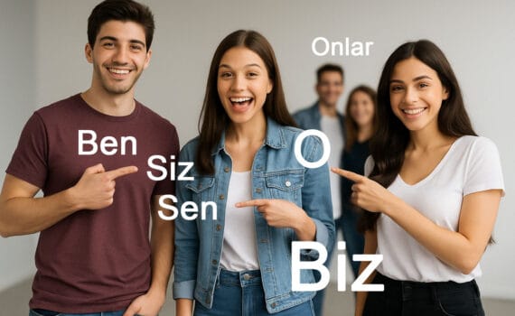 Личные местоимения в турецком языке