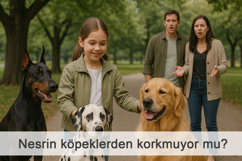 Nesrin köpeklerden korkmuyor mu?