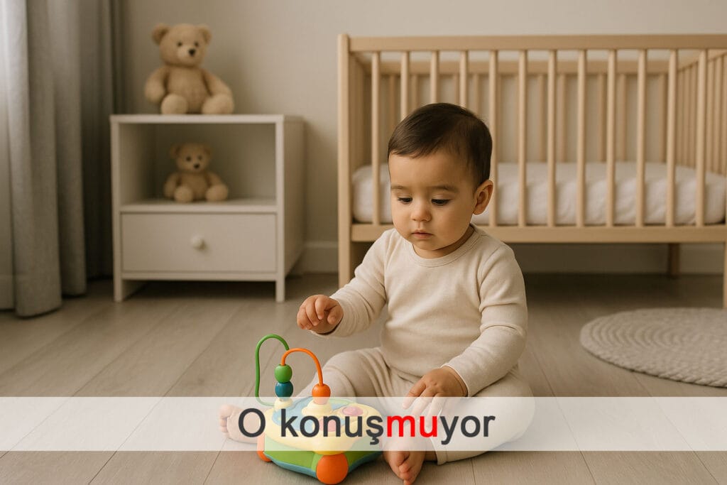 O konuşmuyor