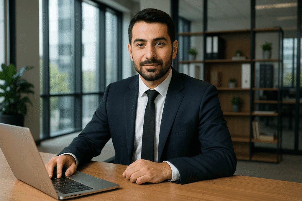 Benim adım Adnan. Ben bir direktörüm.