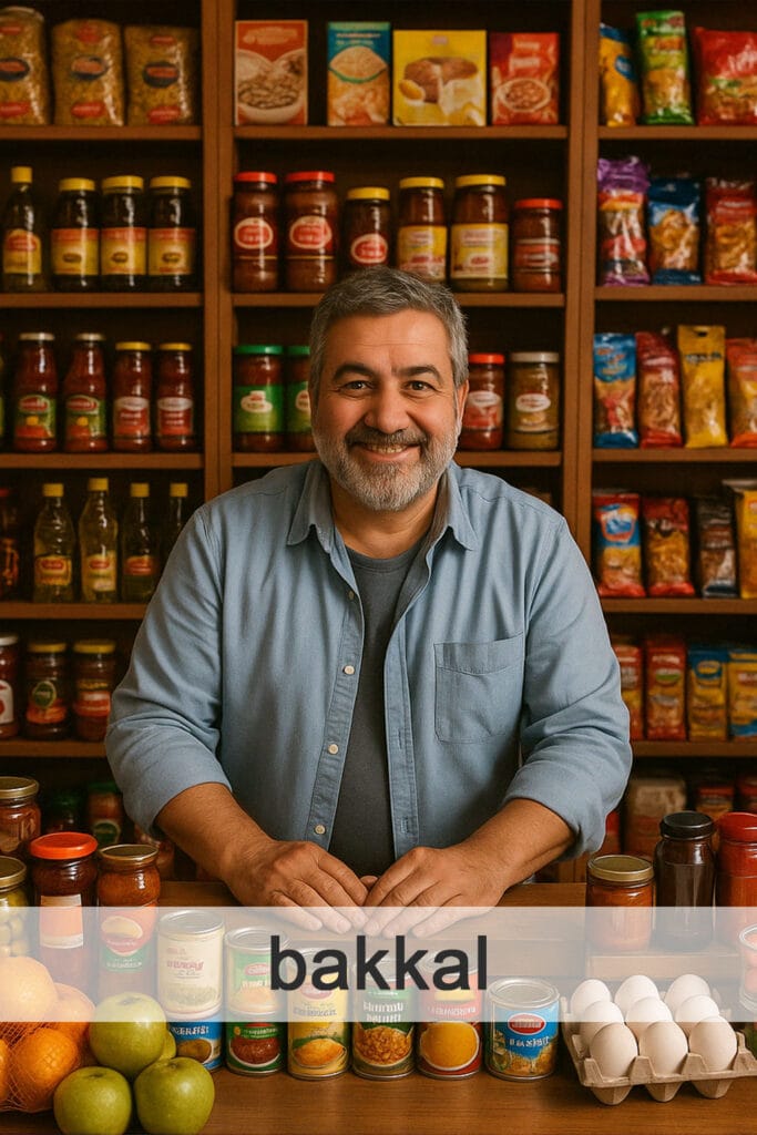 bakkal — бакалейщик