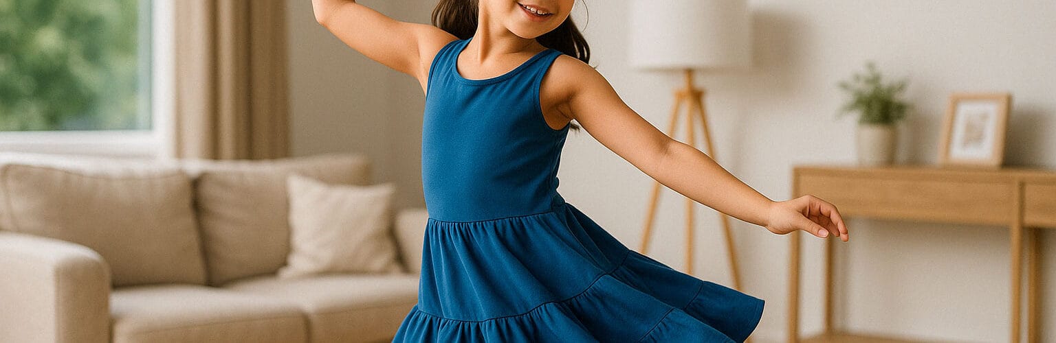 Benim kızım çok güzel dans eder