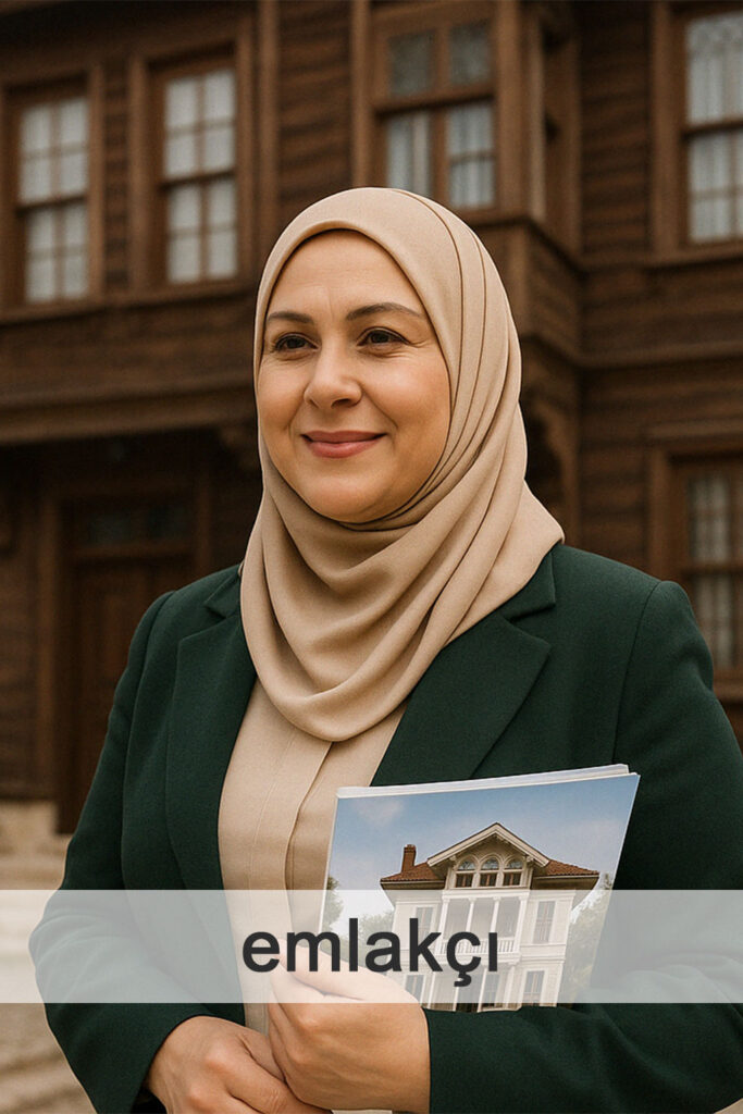 emlakçı — риелтор