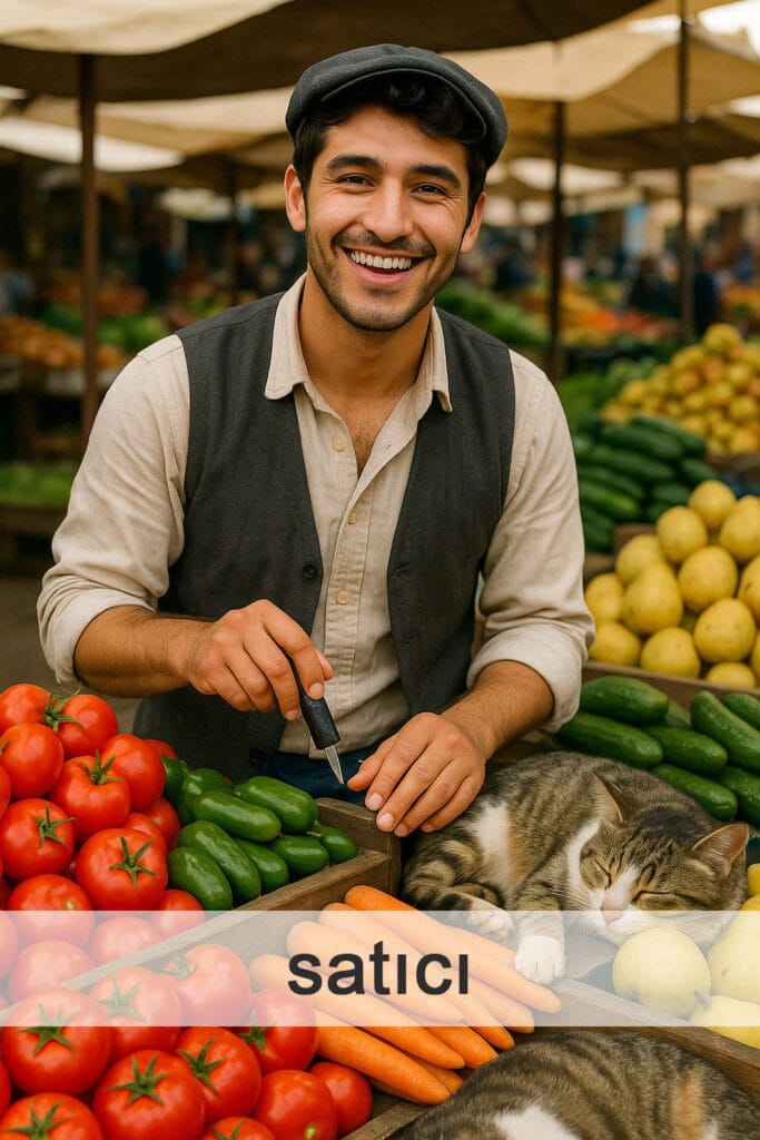 satıcı — продавец
