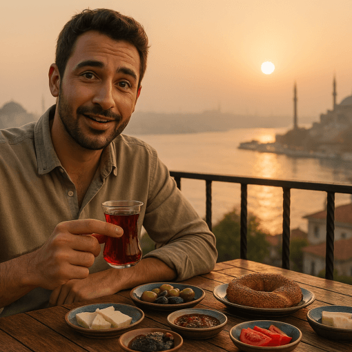 Sabah kahve içer misin? — Ты пьёшь кофе по утрам?