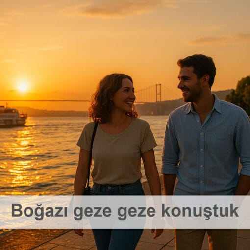 Boğazı geze geze konuştuk