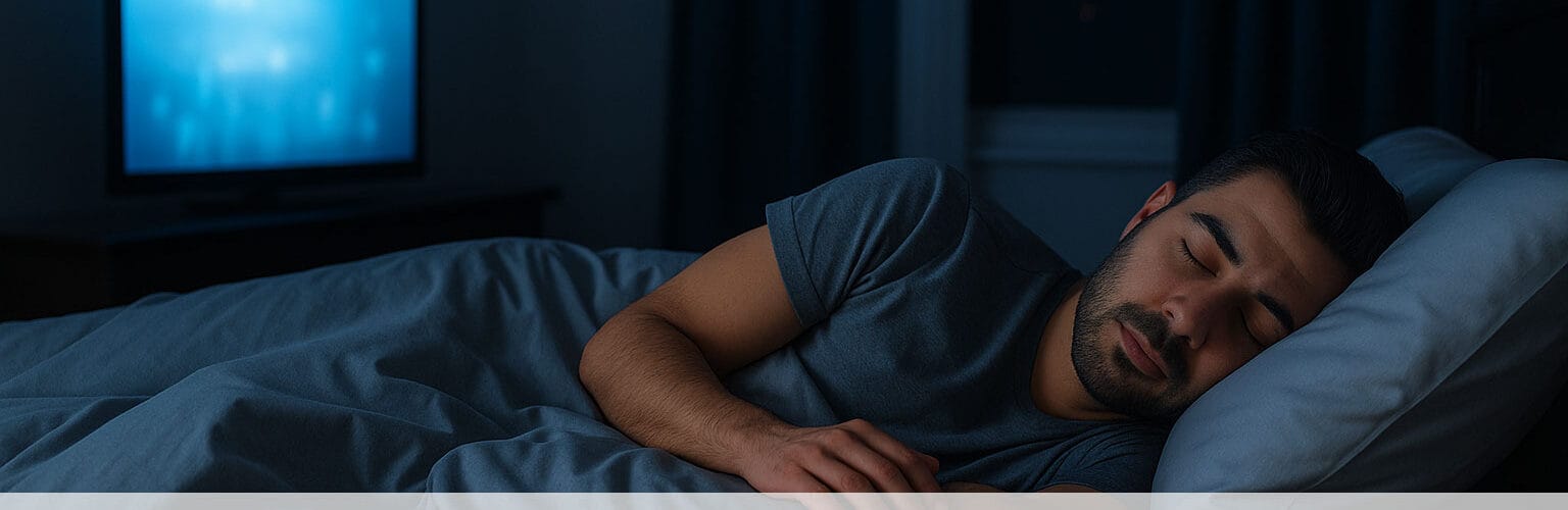 Genellikle televizyon seyrederek uyurum.