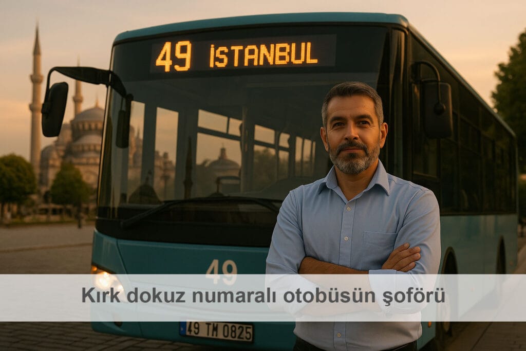 Kırk dokuz numaralı otobüsün şoförü
