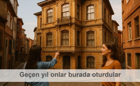 Geçen yıl onlar burada oturdular