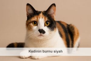Kedinin burnu siyah