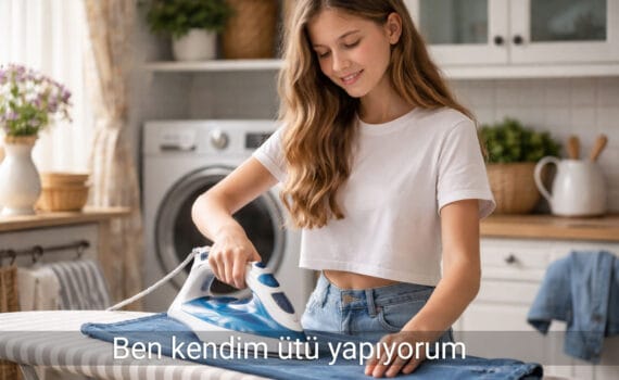 Ben kendim ütü yapıyorum